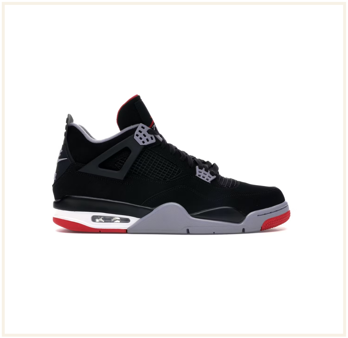 Nike jordan 4 bred 2019 deals