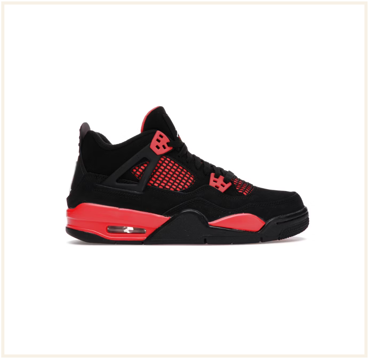 Jordans store 4 red