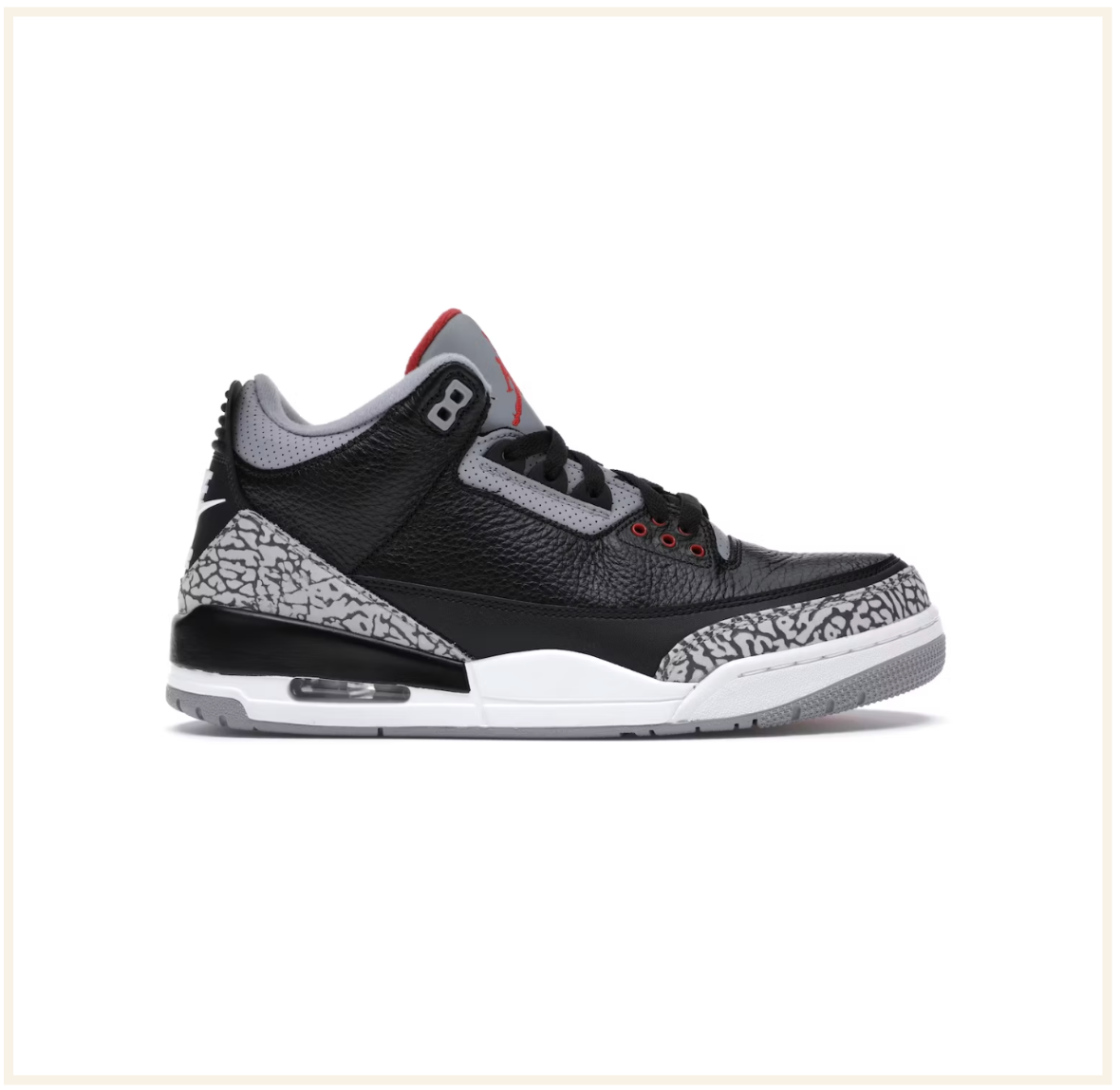 Air jordan 3 deals white cement 2018