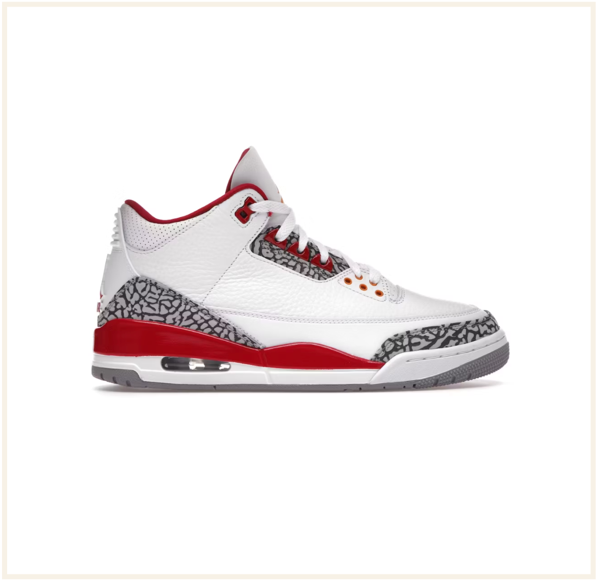 Air Jordan 3 Retro Cardinal Red 2022