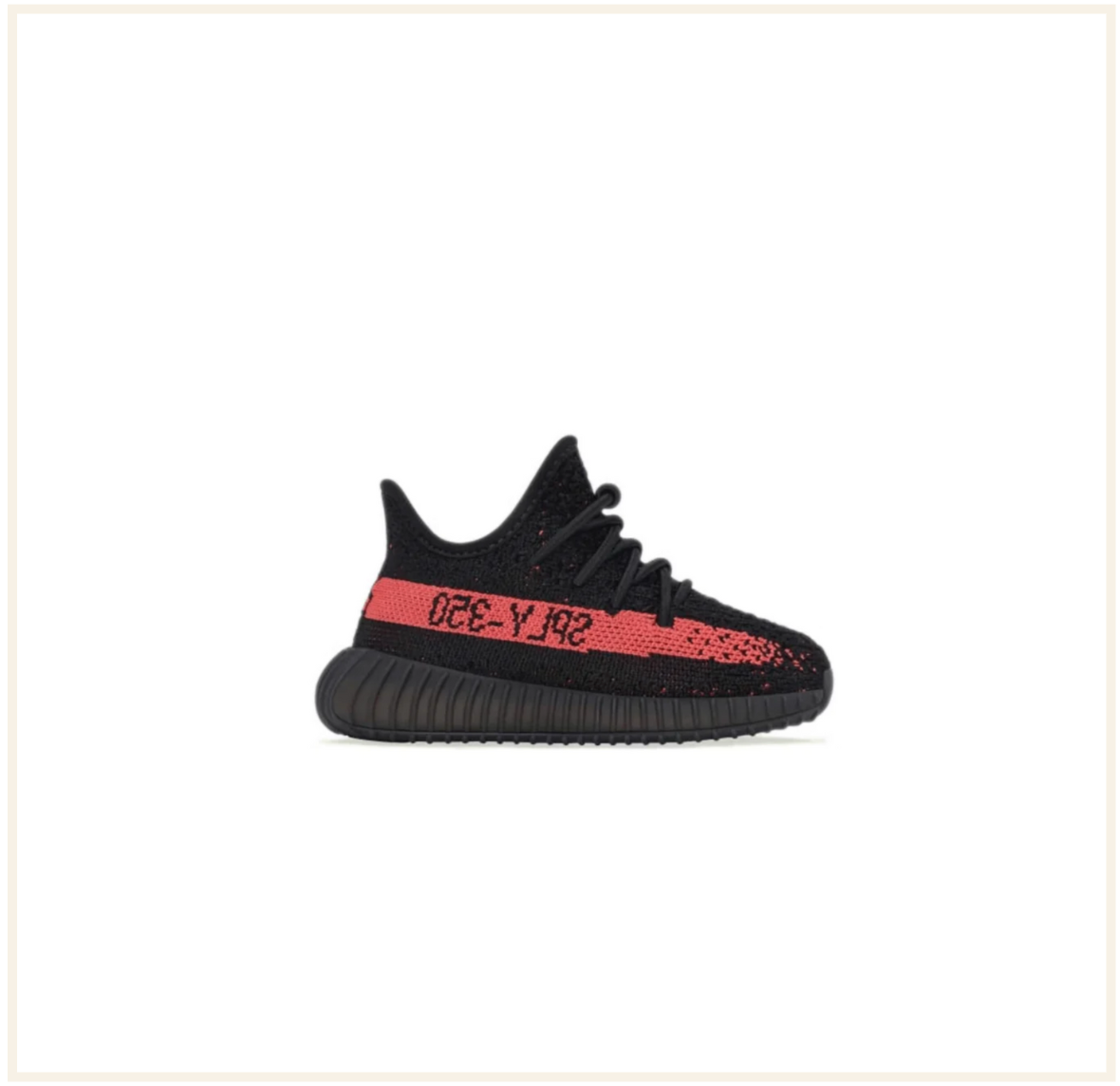 Yeezy boost 350 v2 2025 black with red stripe