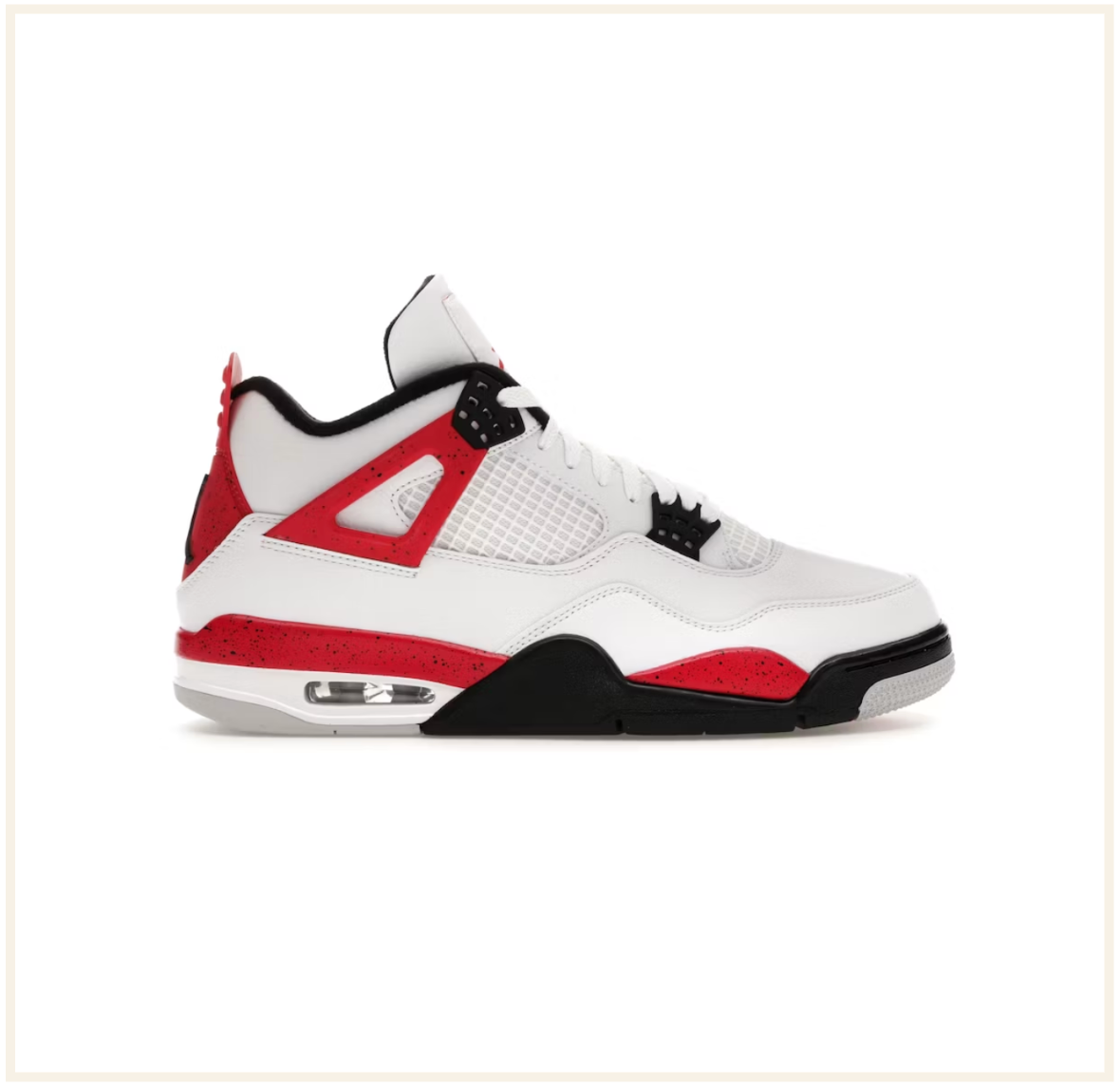 Red retro best sale jordans 4