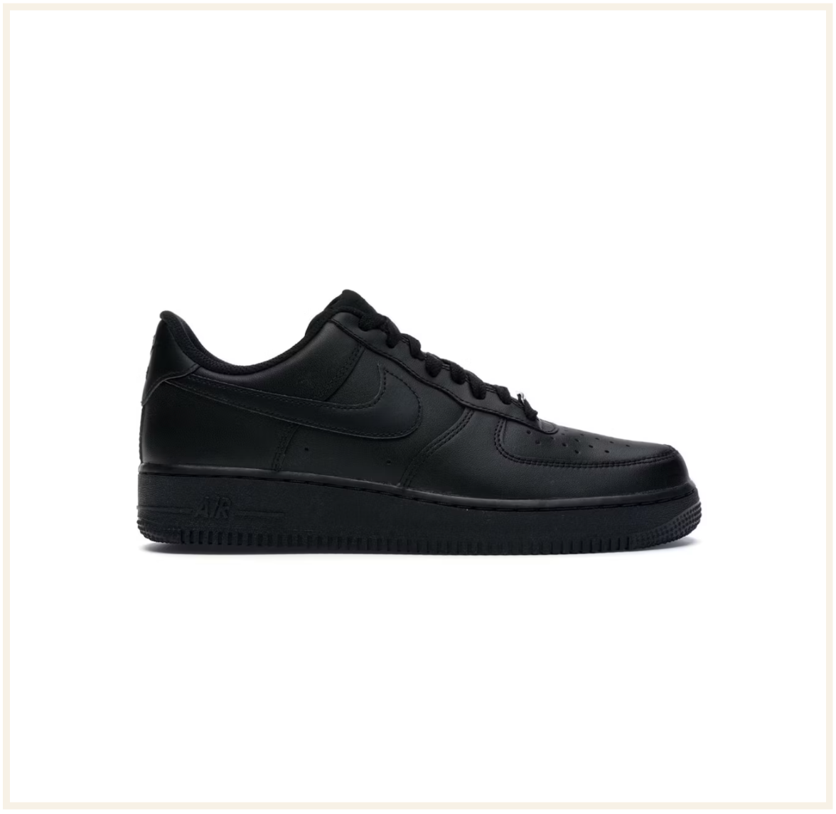 air force 1 drop type black