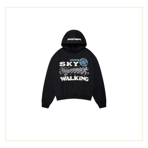 Broken Planet Sky Walking hoodie black