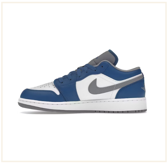 Air Jordan 1 Low True Blue (2023) (GS)