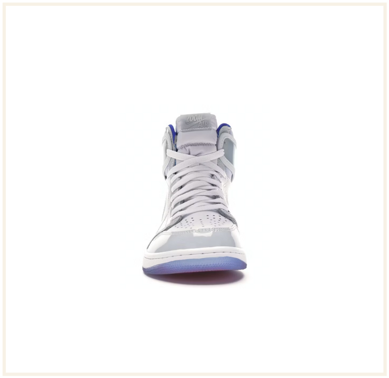 Air Jordan 1 High Zoom White Racer Blue