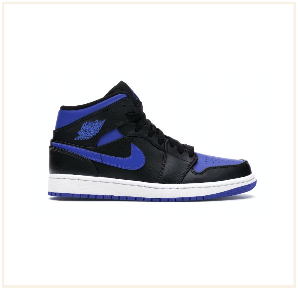 Air Jordan 1 Mid Royal Blue White (2020)