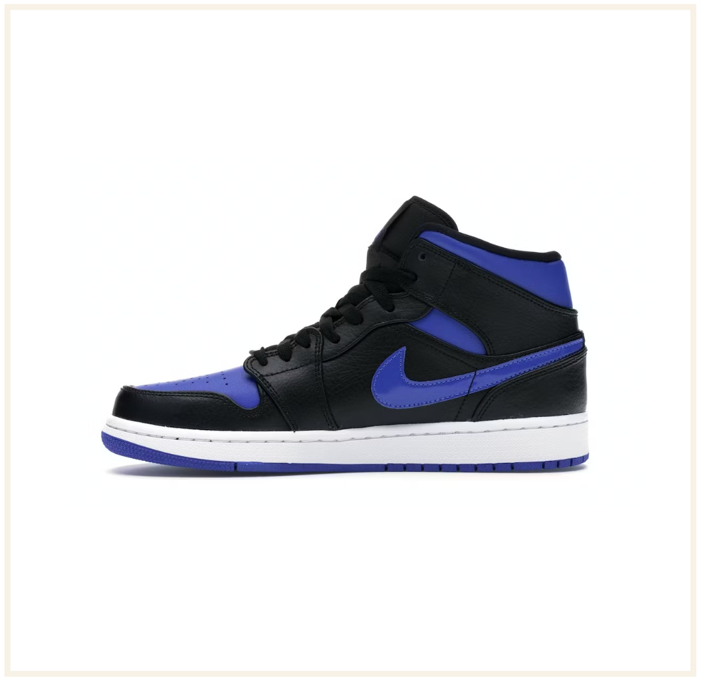 Air Jordan 1 Mid Royal Blue White (2020)