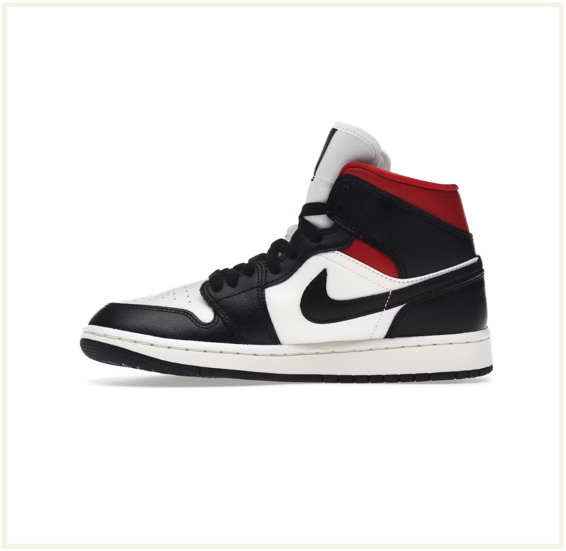 Air Jordan 1 Mid Gym Red Panda (W)