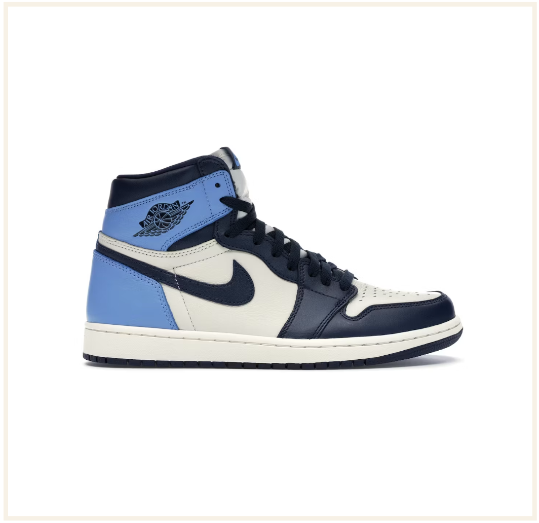 Air Jordan 1 High Retro Obsidian UNC