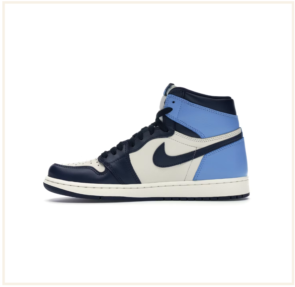 Jordan 1 best sale retro obsidian