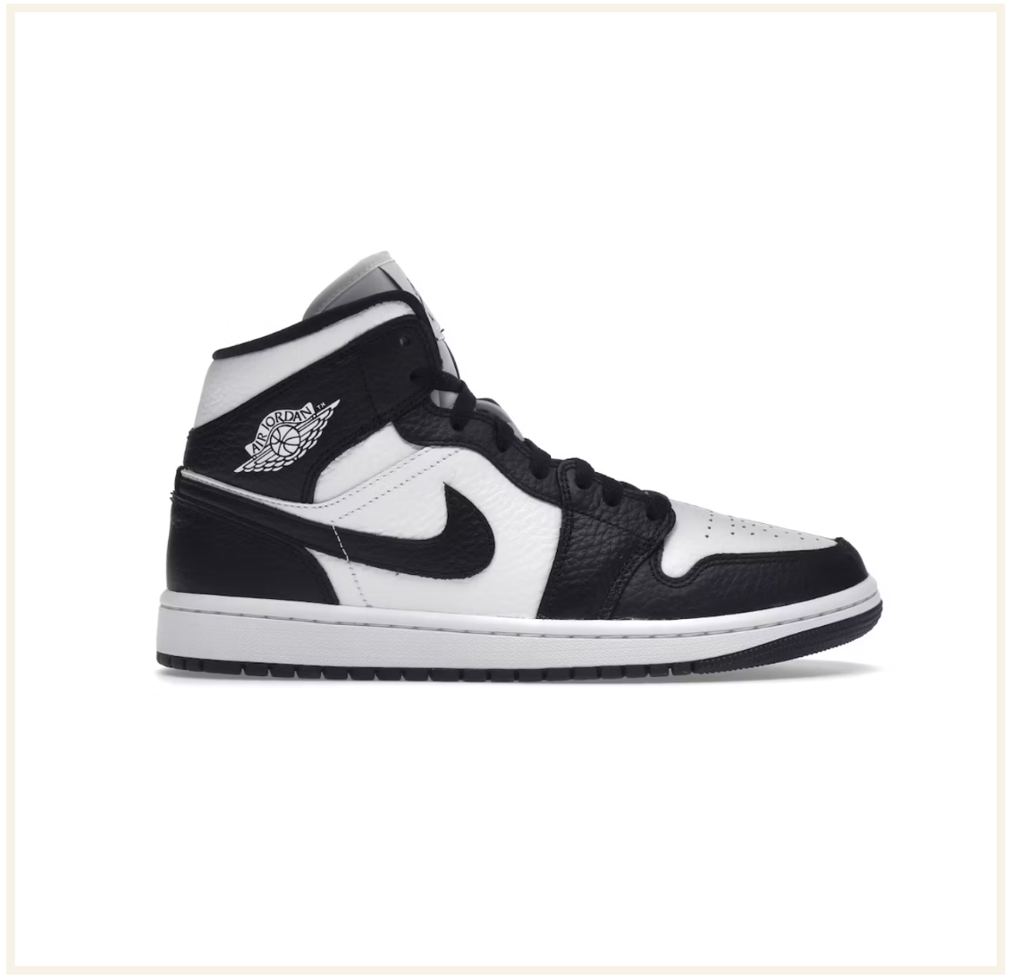 Air Jordan 1 Mid Split Black White (W)