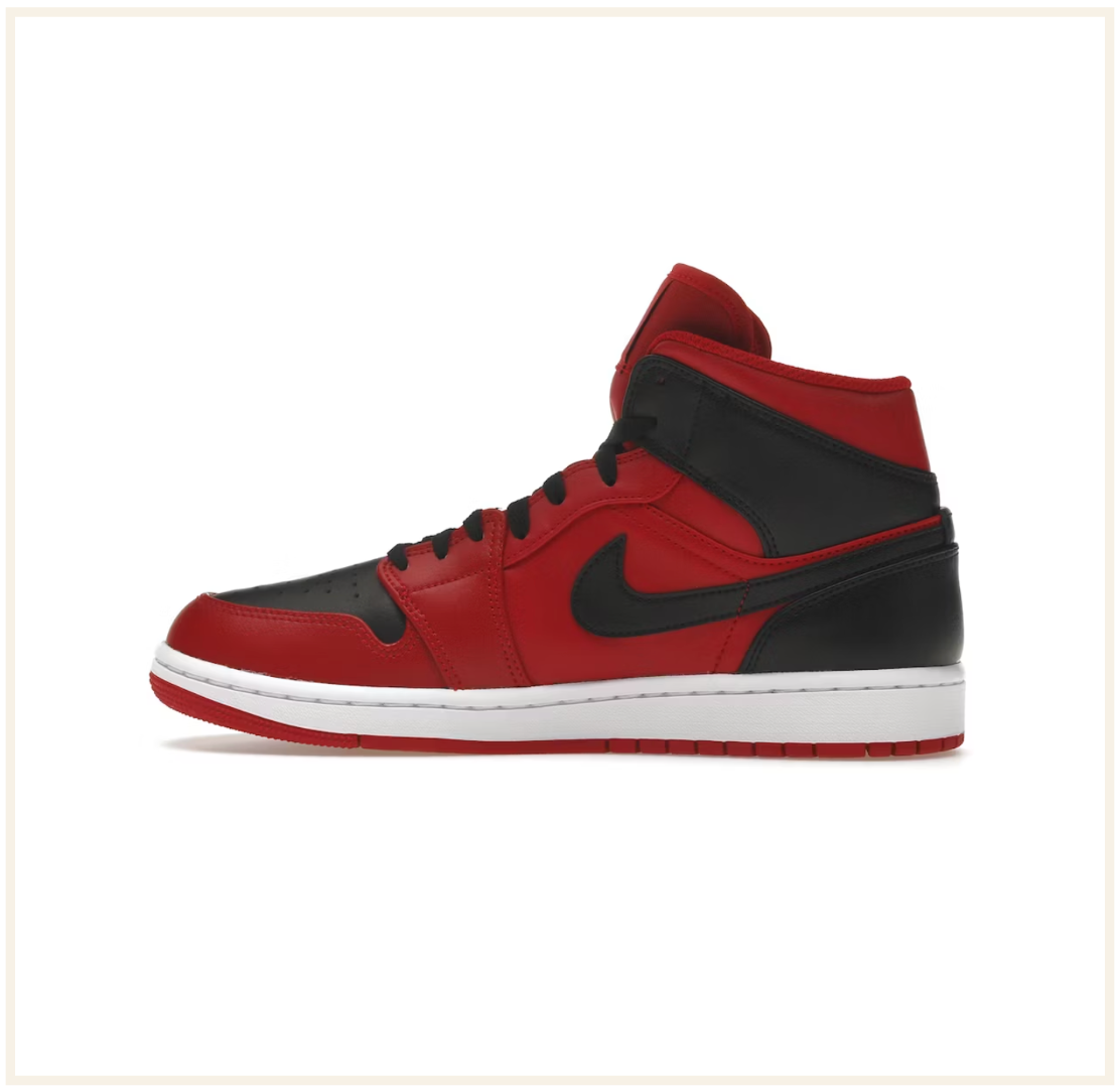 Air Jordan 1 Mid Reverse Bred (2021)