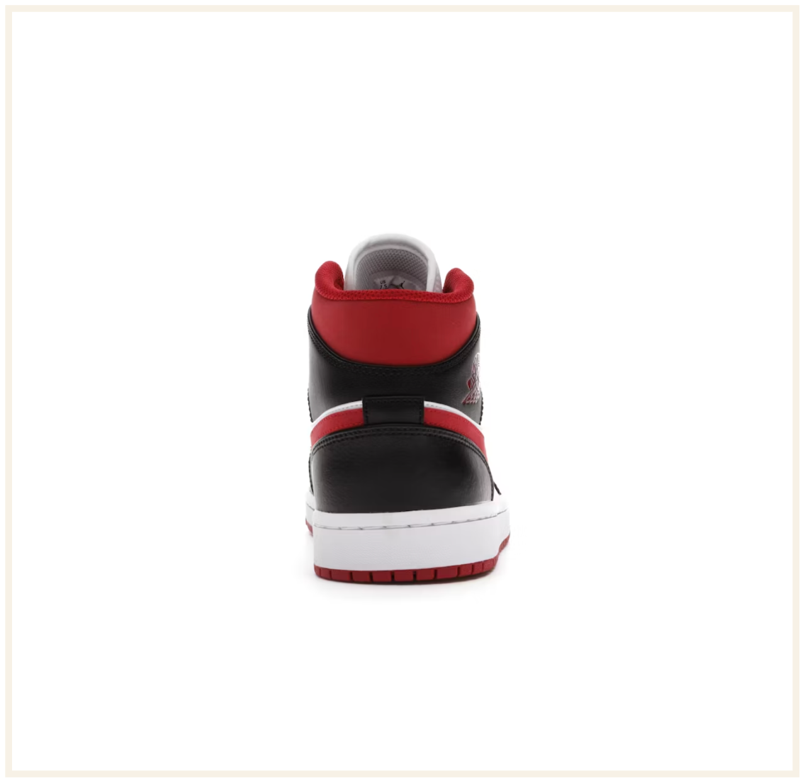 Air Jordan 1 Mid Gym Red Black White