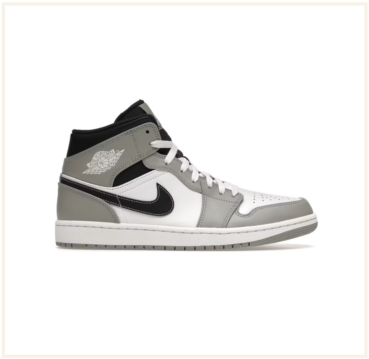 Air Jordan 1 Mid Light Smoke Grey Anthracite