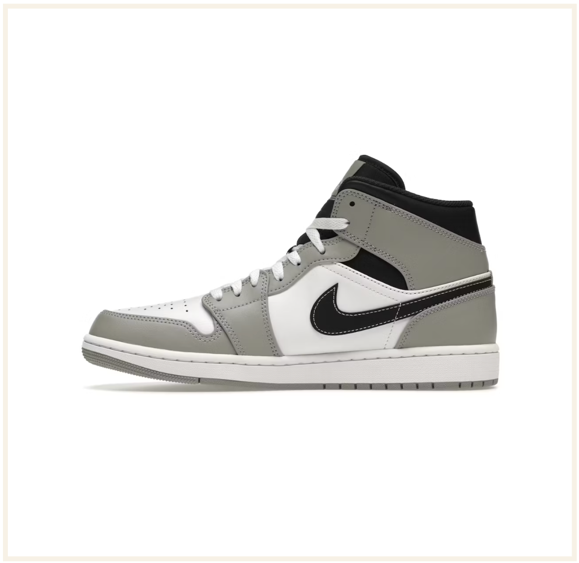 Air Jordan 1 Mid Light Smoke Grey Anthracite