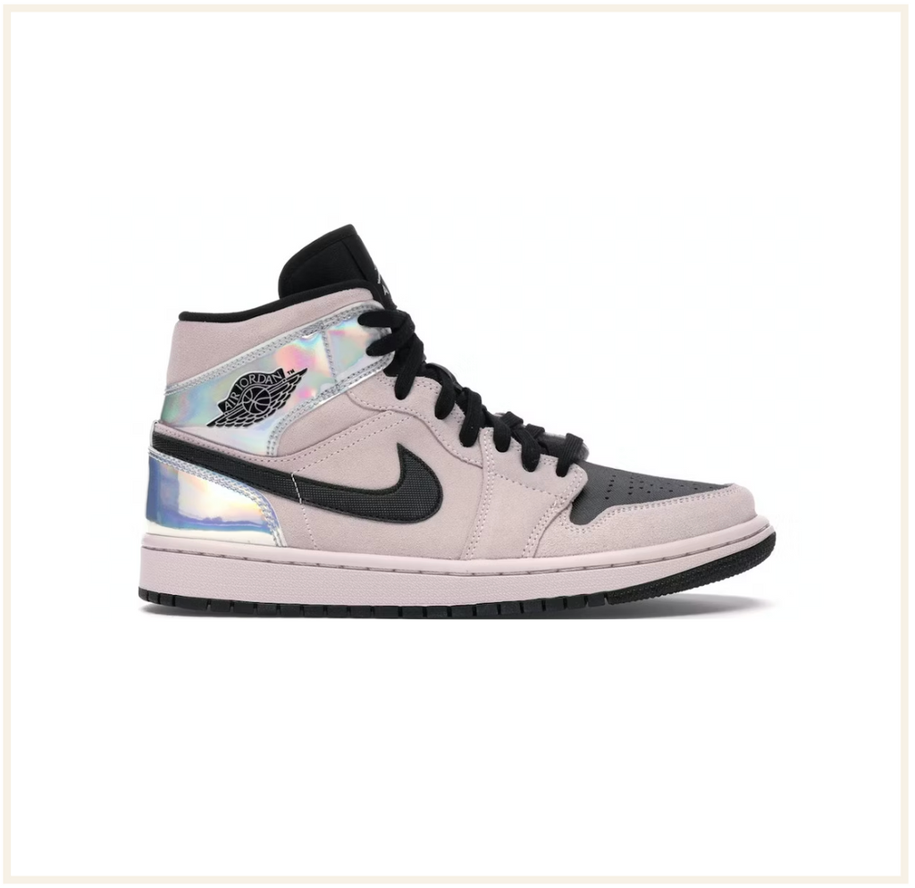 Jordan 1 mid iridescent black hotsell