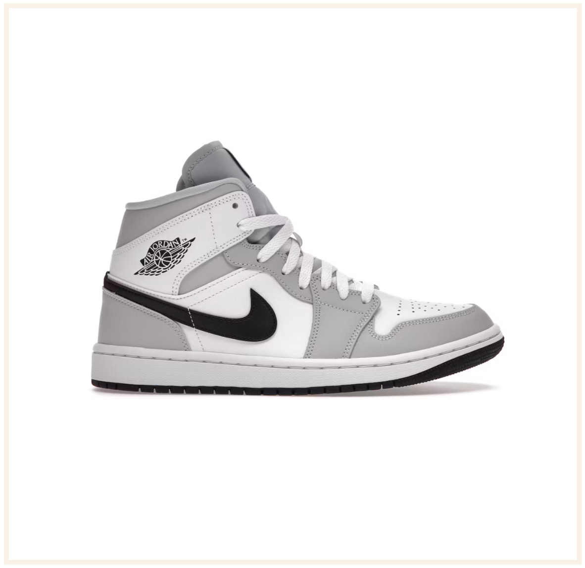 Air Jordan 1 Mid Light Smoke Grey Fog (W) (2021)