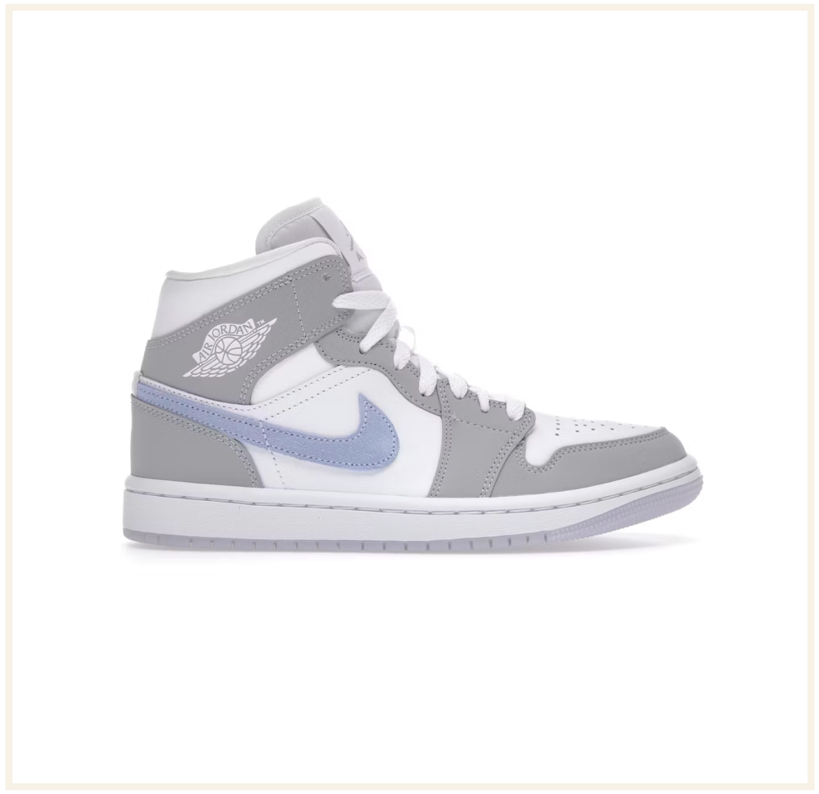 Air Jordan 1 Mid Wolf Grey Aluminium (W)