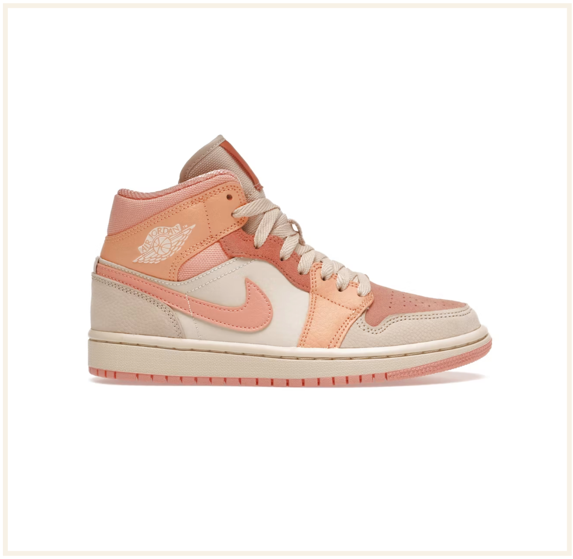 Air Jordan 1 Mid Apricot Orange (W)