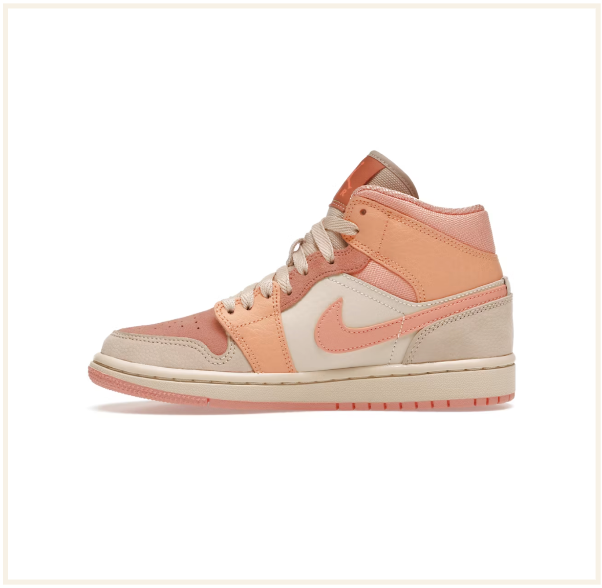 Air Jordan 1 Mid Apricot Orange (W)