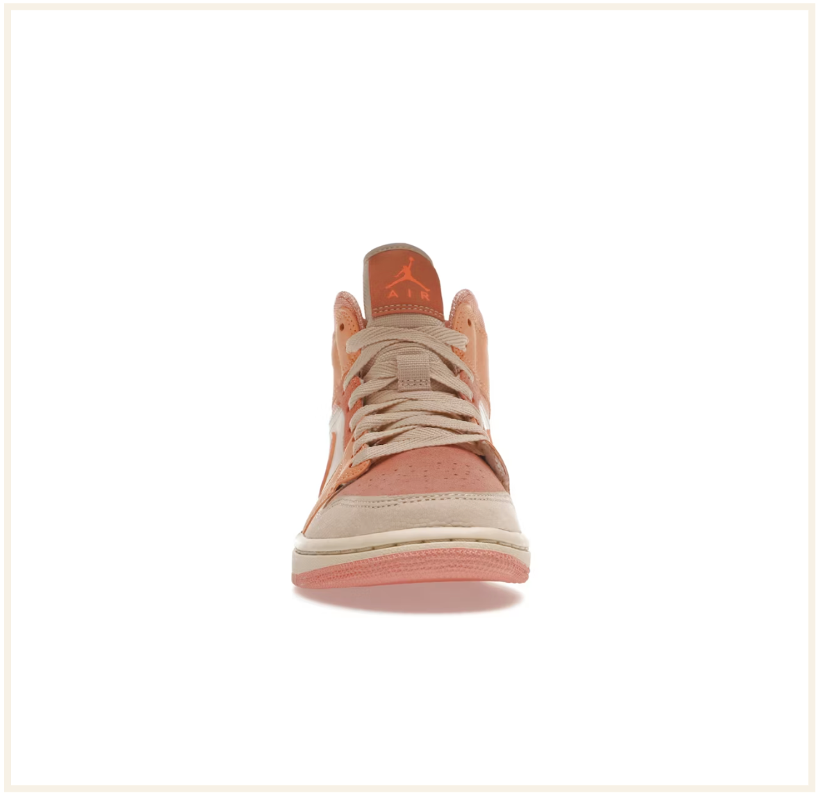 Air Jordan 1 Mid Apricot Orange (W)