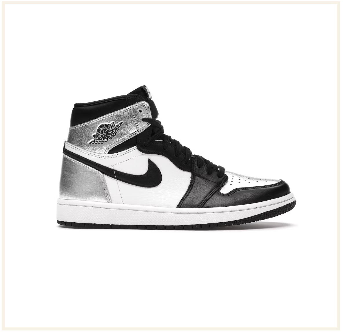 Air Jordan 1 Retro High OG Silver Toe (W)