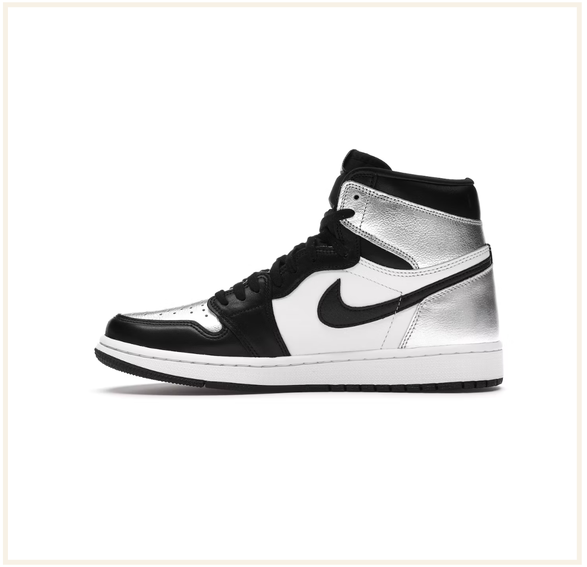 Air Jordan 1 Retro High OG Silver Toe (W)