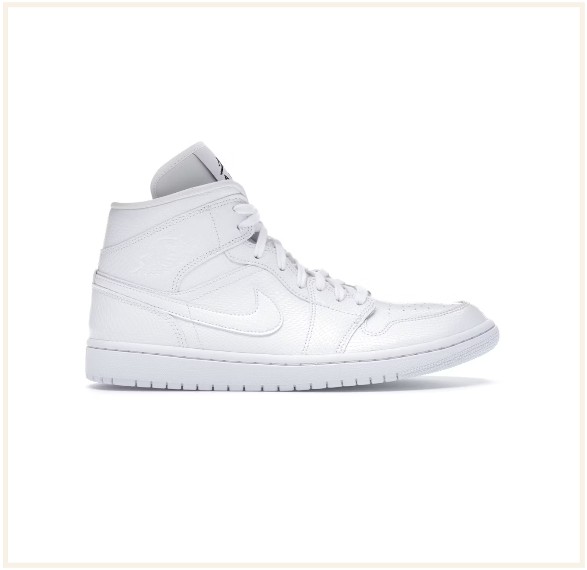 Air Jordan 1 Mid White Snakeskin (W)