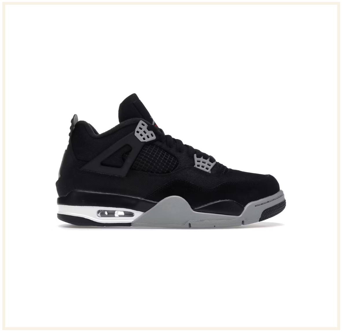 Air Jordan 4 Retro SE Black Canvas (2022)