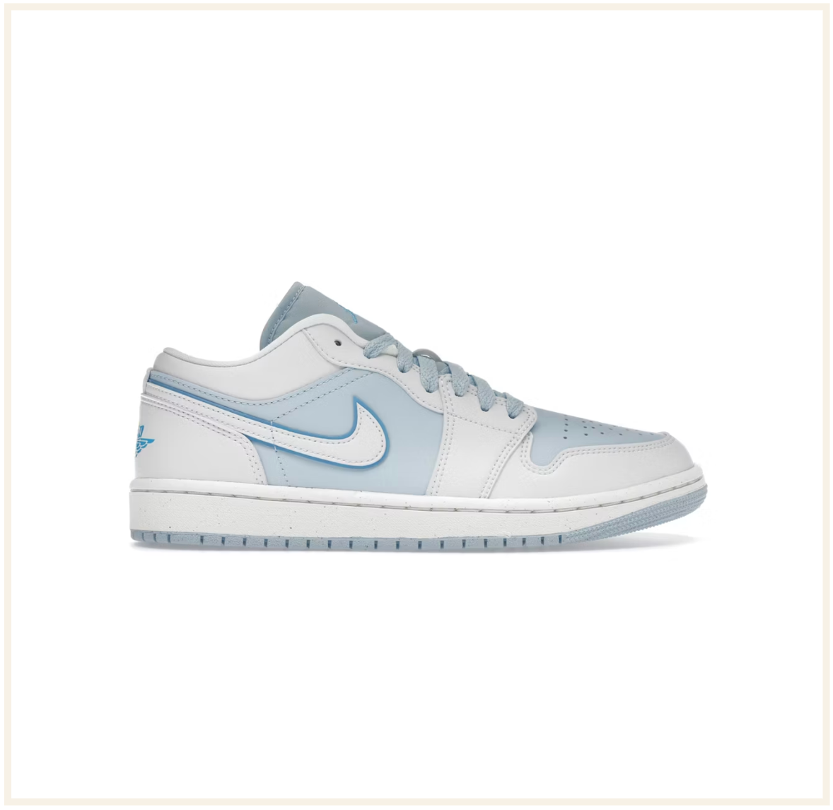 Air Jordan 1 Low Reverse Ice Blue (W)