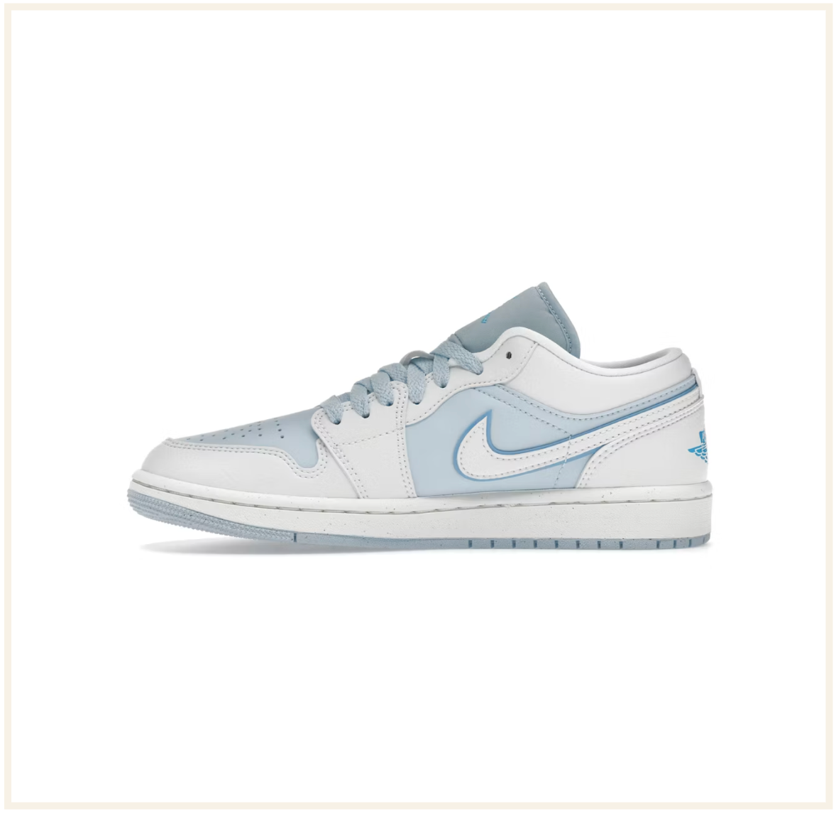 Air Jordan 1 Low Reverse Ice Blue (W)