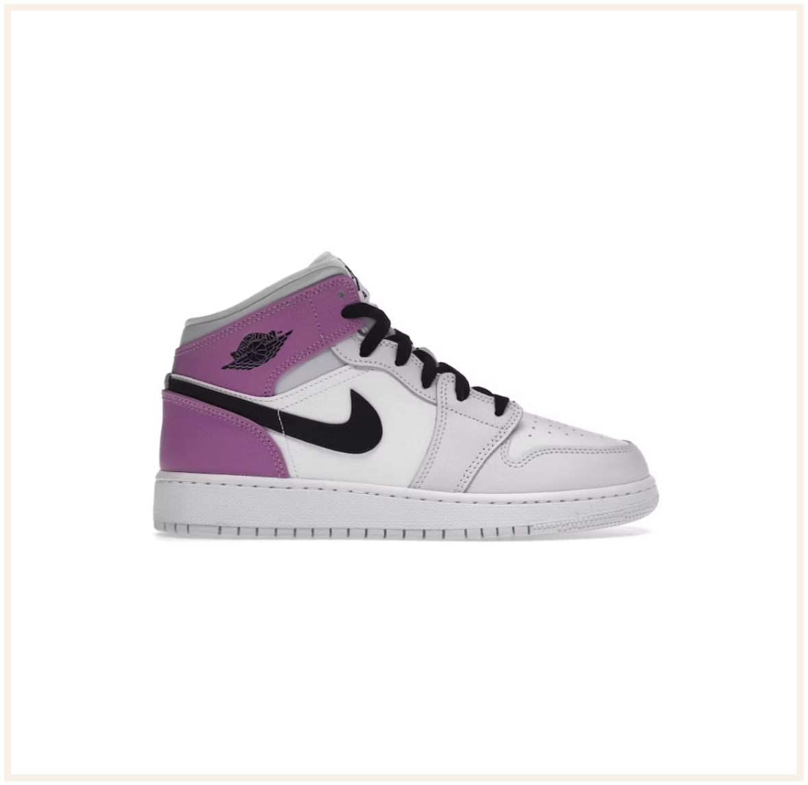 Air Jordan 1 Mid Barely Grape (GS) (2022)