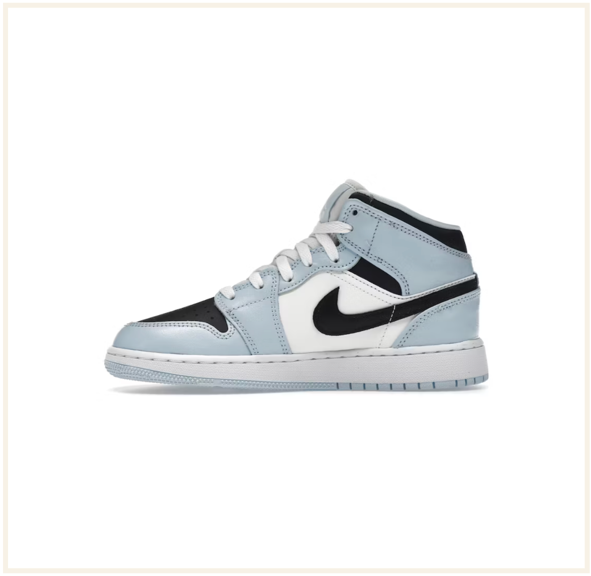 Air jordan 1 mid discount light smoke grey courir