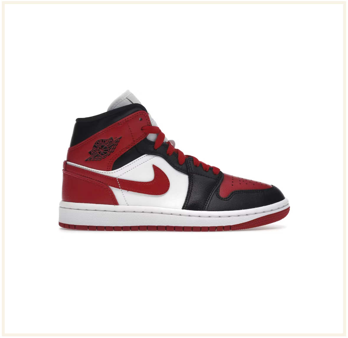 Air Jordan 1 Mid Alternate Bred Toe (W)