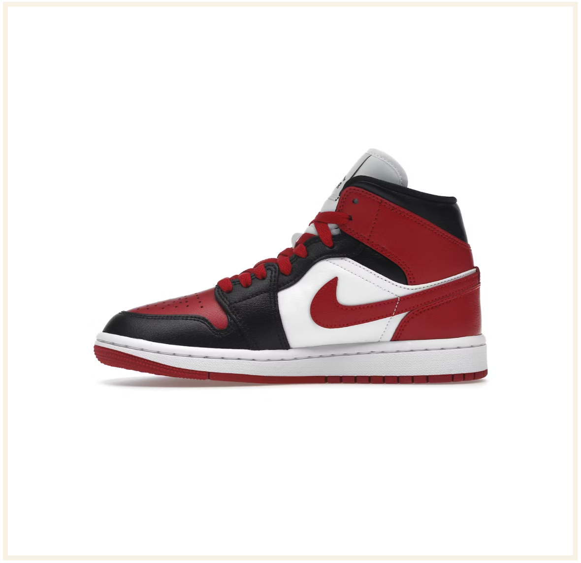 Air Jordan 1 Mid Alternate Bred Toe (W)