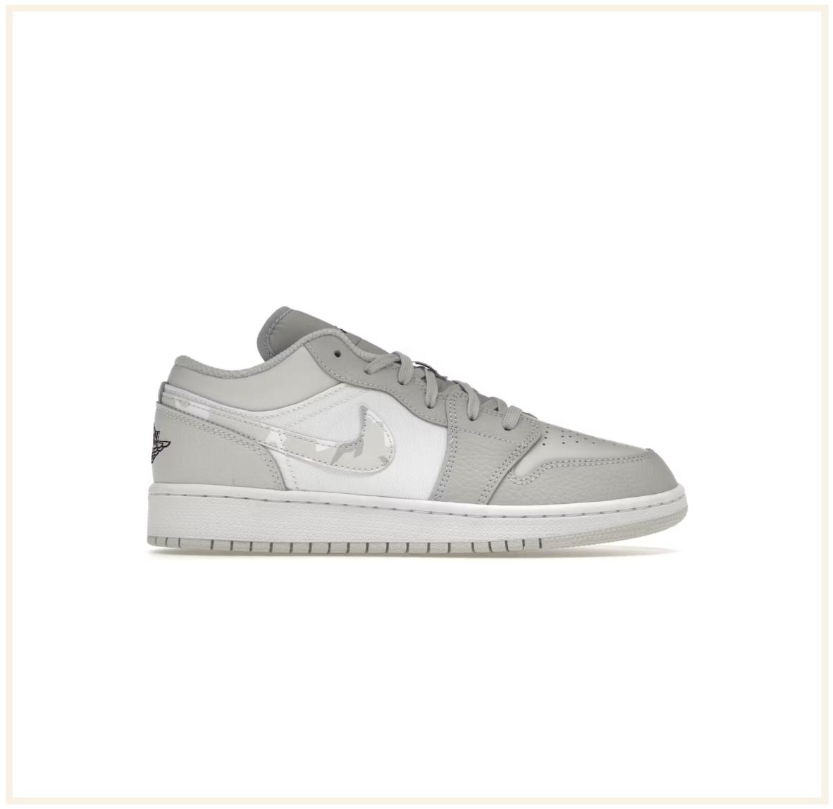 Air Jordan 1 Low Grey Camo (GS)