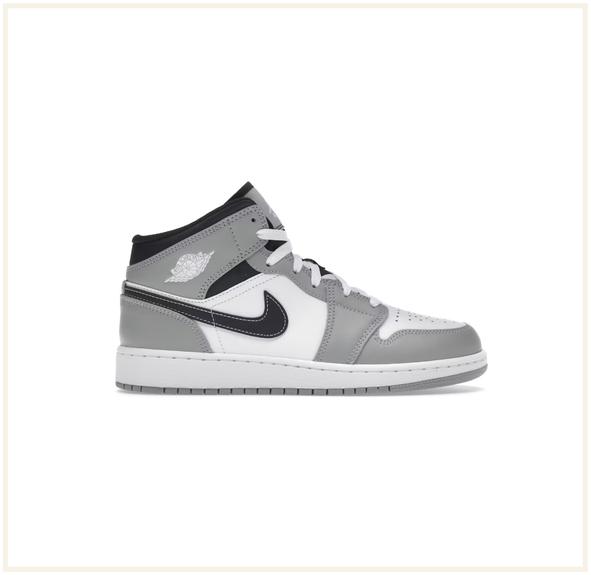 Air Jordan 1 Mid Smoke Grey Anthracite (GS)