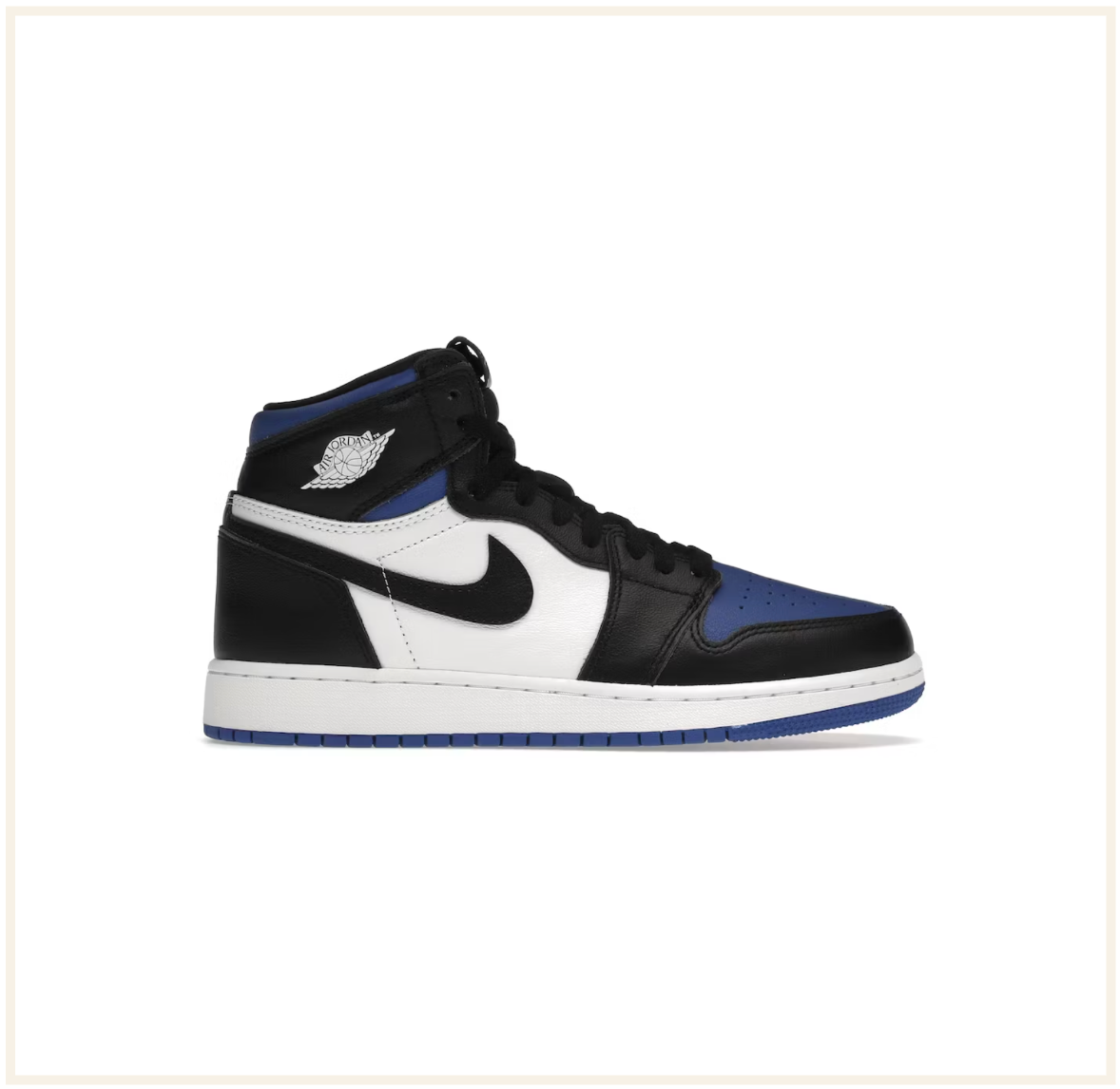 Air Jordan 1 Retro High OG Royal Toe Blue (GS)