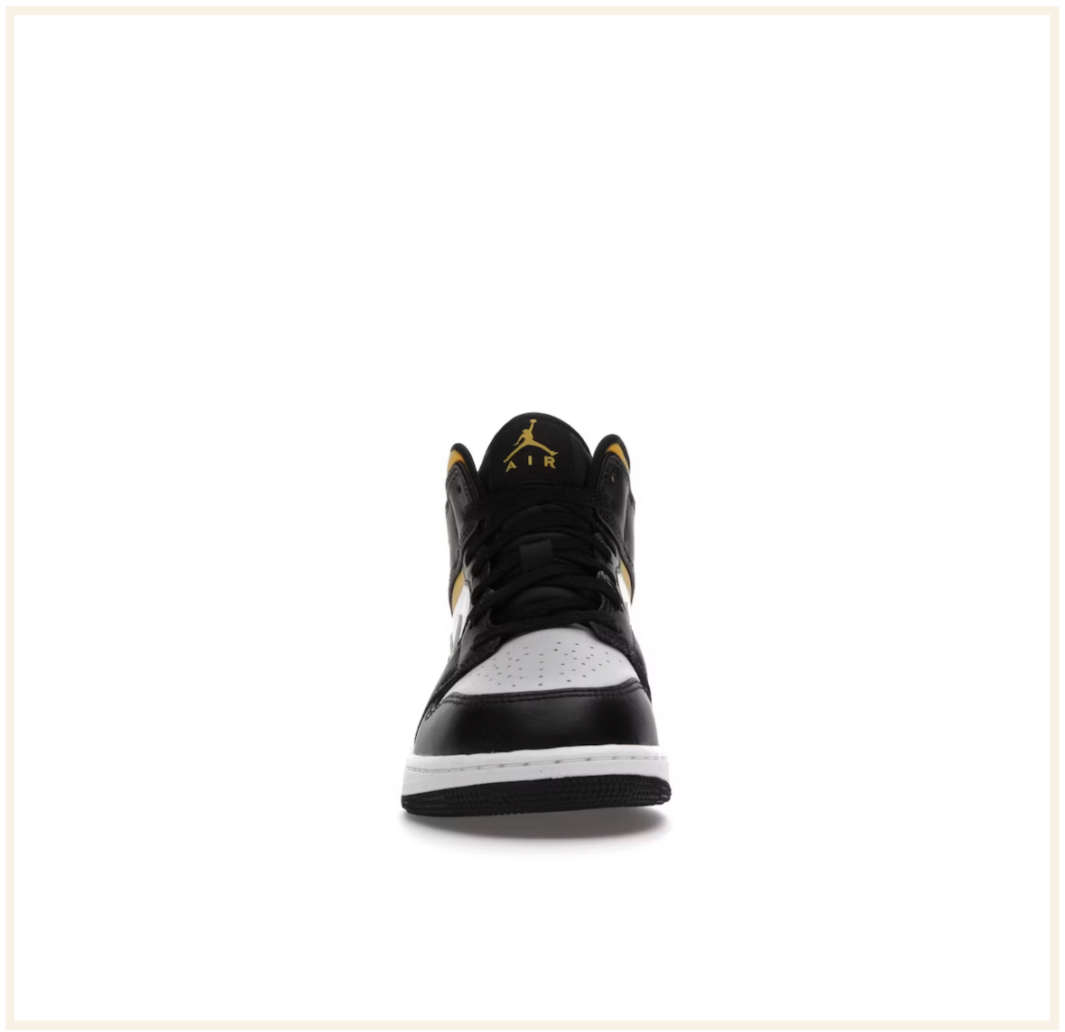 Air Jordan 1 Mid Pollen White Black (GS)