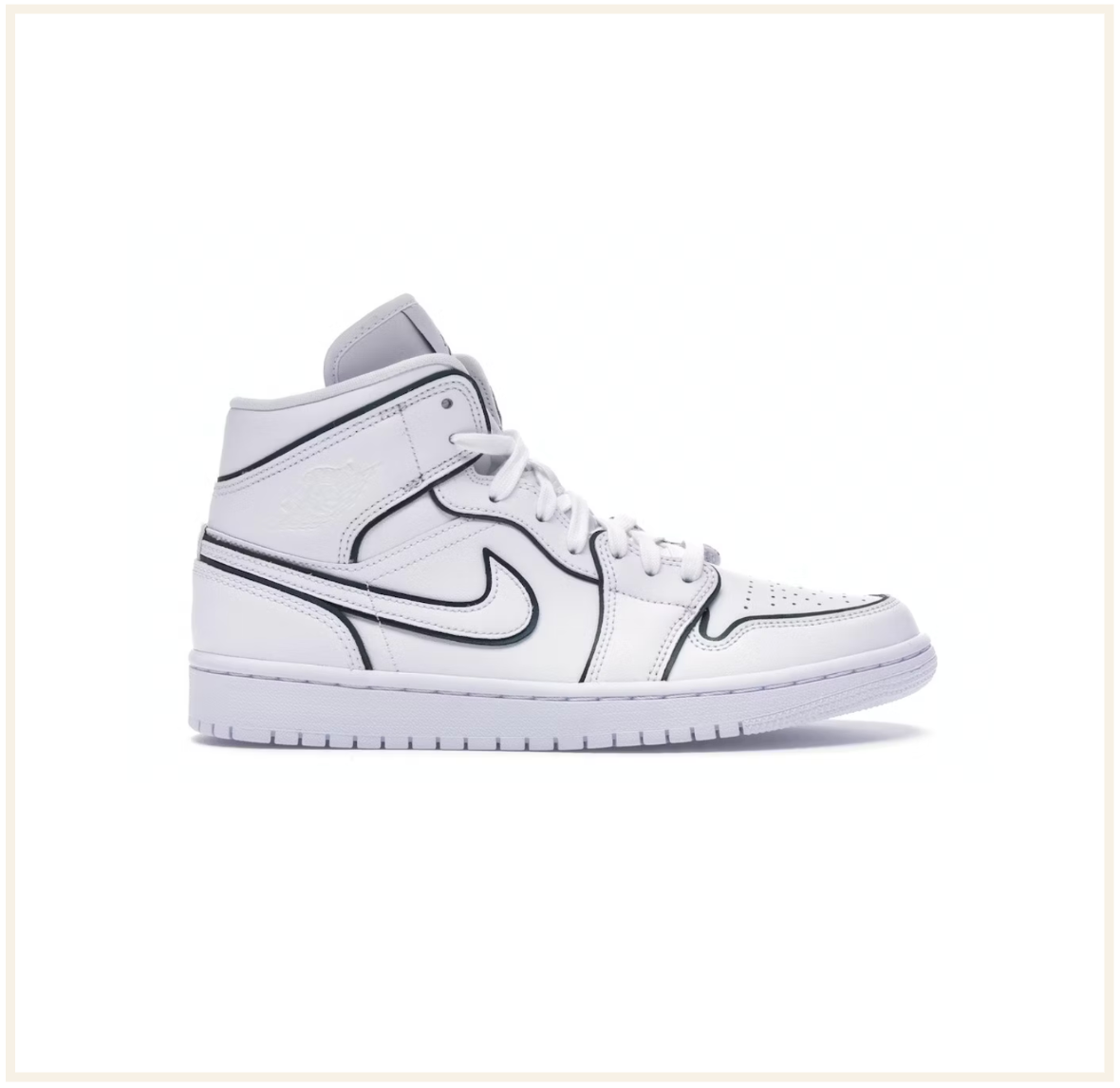 Air Jordan 1 Mid Iridescent Reflective White (W)