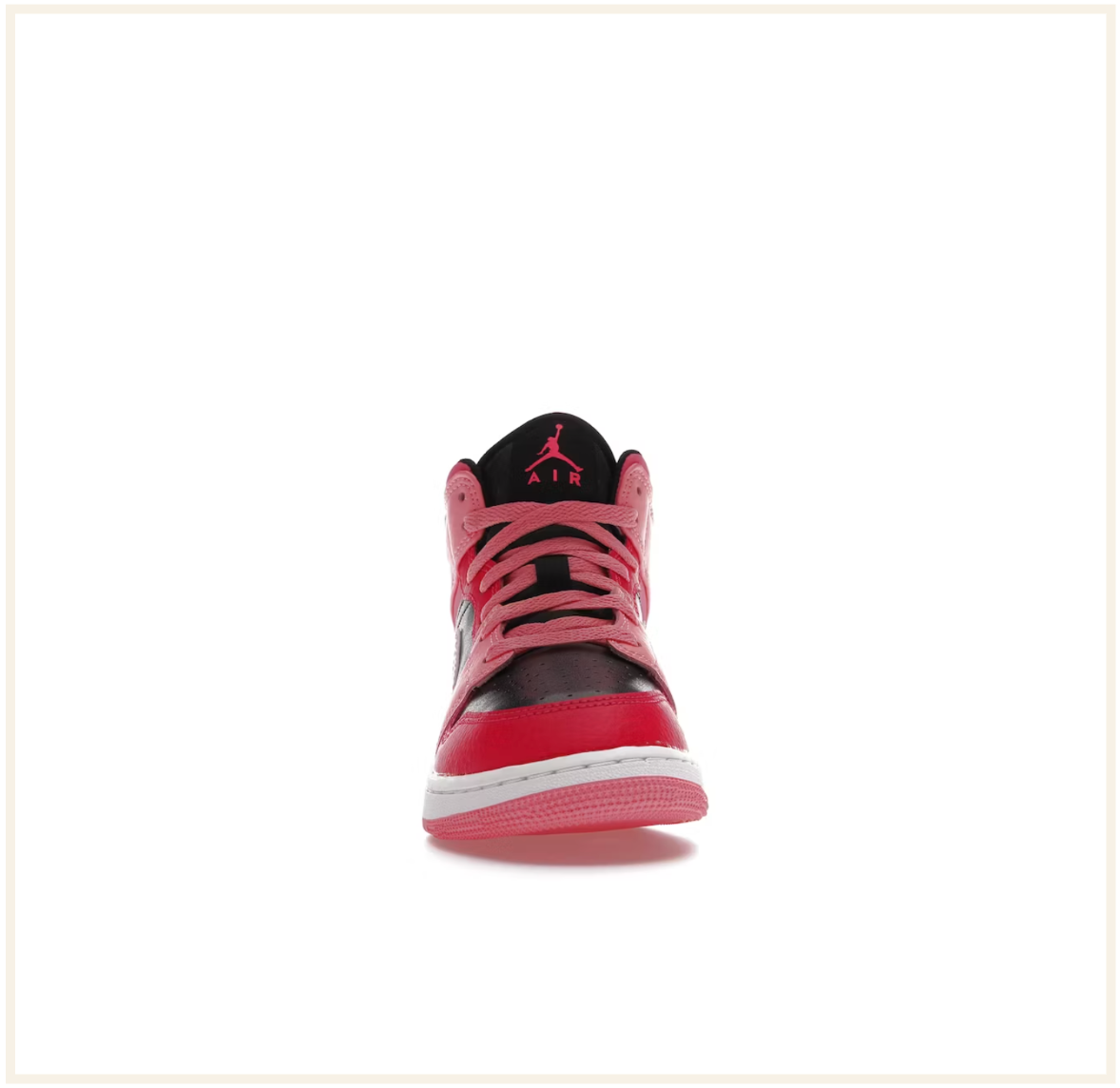 Air Jordan 1 Mid Coral Chalk Pink (GS)