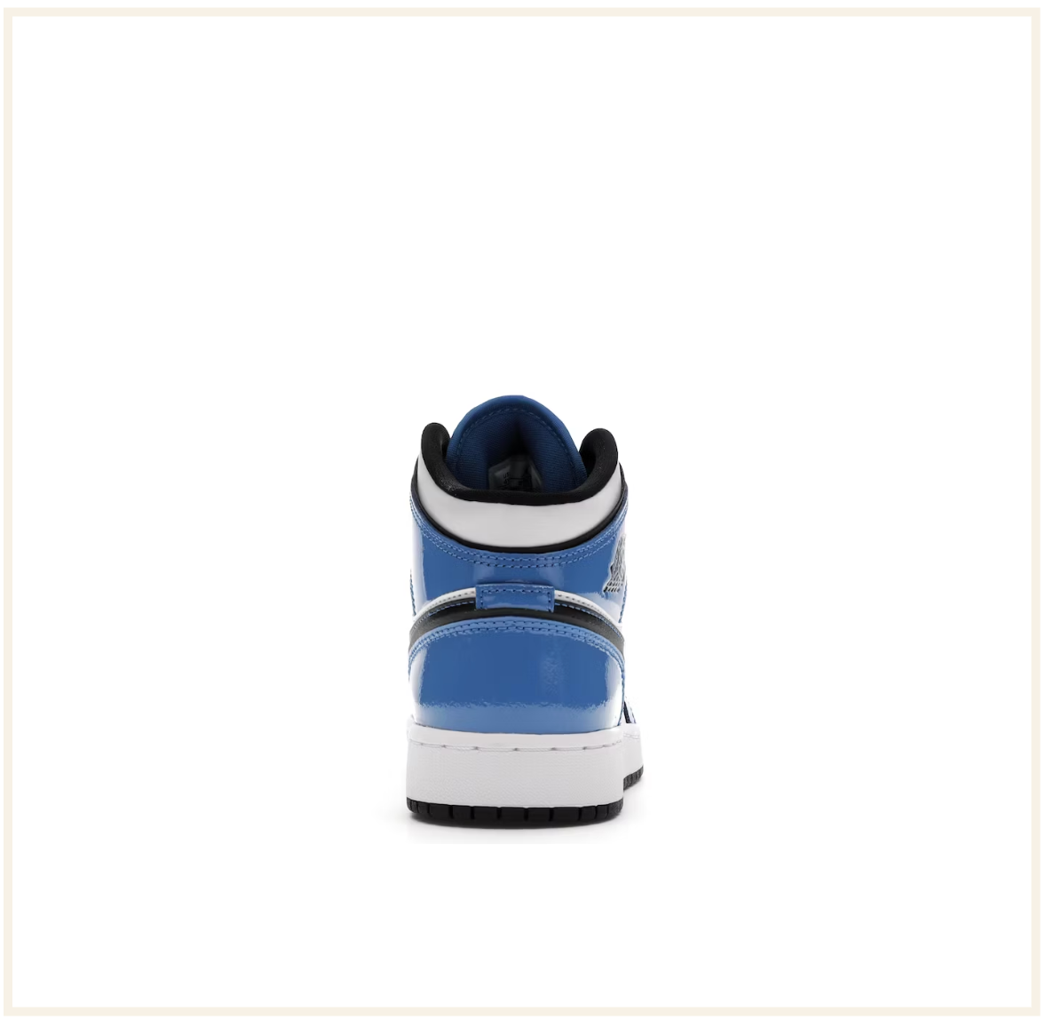 Air Jordan 1 Mid SE Signal Blue (GS)