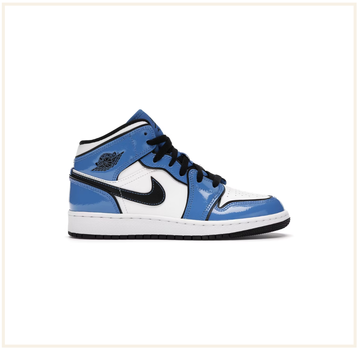 Air Jordan 1 Mid SE Signal Blue (GS)