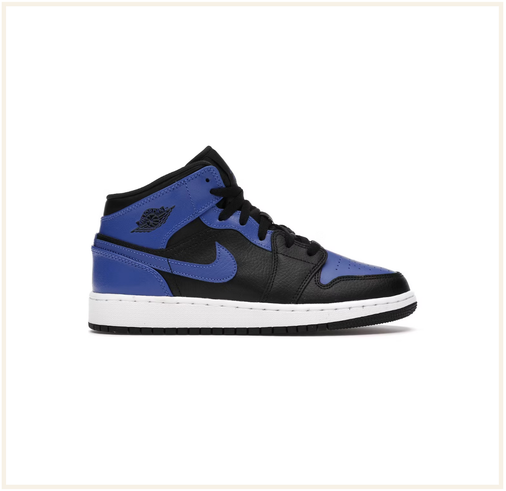 Air Jordan 1 Mid Hyper Royal Blue GS