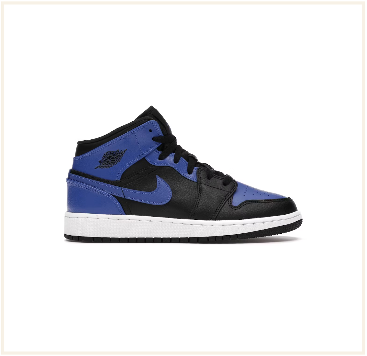 Air Jordan 1 Mid Hyper Royal Blue (GS)