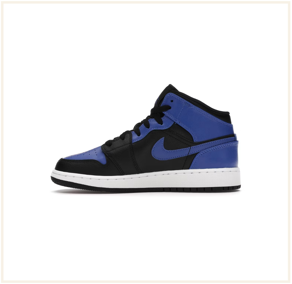 Air Jordan 1 Mid Hyper Royal Blue (GS)