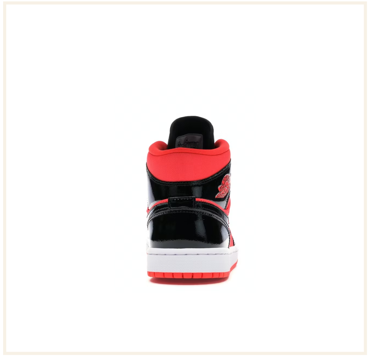 Air Jordan 1 Mid Hot Punch Red Black (W)