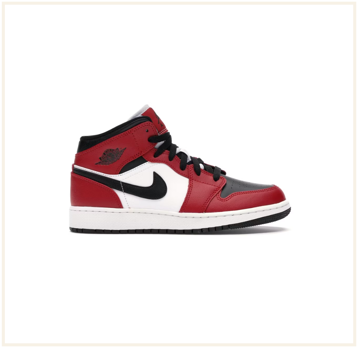 Air Jordan 1 Mid Chicago Black Toe (GS)