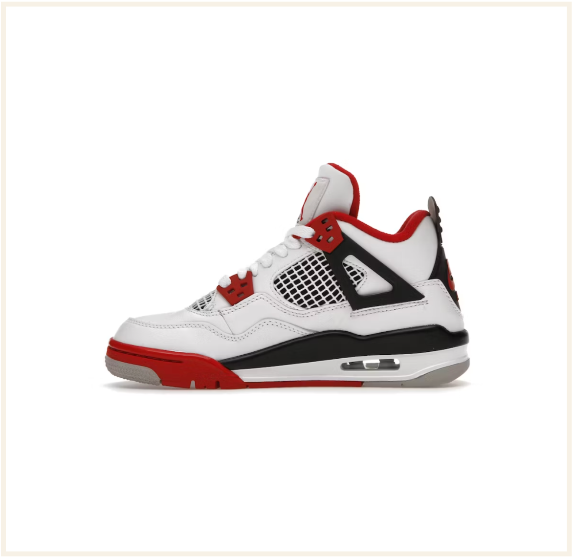 Red retro 4 store jordans